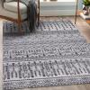 image:imageLUXE WEAVERS Manhattan Collection 6350 Blue 8x10 Modern Moroccan Area RugGrey