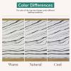 image:imageLUXE WEAVERS Modern Abstract Wave Cream 8x10 Area Rug High Low CarpetGrey