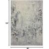 image:imageLUXE WEAVERS Modern Artistic Abstract Area Rug Blue 8x10Grey