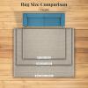 image:imageLUXE WEAVERS Modern Farmhouse Textured Brown 5x7 Area Rug Neutral CarpetBrown