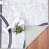 image:imageLUXE WEAVERS Modern Scandinavian Geometric Abstract Area Rug 8X10 GrayGrey