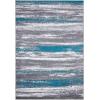 image:imageLUXE WEAVERS Victoria 9085 Modern Abstract Area Rug Turquoise 2x7 Area Rug