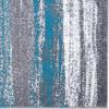 image:imageLUXE WEAVERS Victoria 9085 Modern Abstract Area Rug Turquoise 2x7 Area Rug