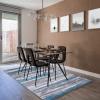 image:imageLUXE WEAVERS Victoria 9085 Modern Abstract Area Rug Turquoise 2x7 Area Rug