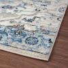 image:imageLUXE WEAVERS Victoria Collection 9934 Blue 5x7 Oriental Distressed Area RugIvory