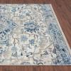 image:imageLUXE WEAVERS Victoria Collection 9934 Blue 5x7 Oriental Distressed Area RugIvory