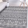 image:imageLUXE WEAVERS Manhattan Collection 6350 Blue 8x10 Modern Moroccan Area RugGrey