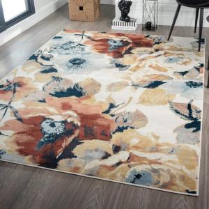 image:imageLUXE WEAVERS Olimpia Collection 6607 Multi 5x7 Modern Floral Area Rug