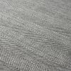 image:imageLUXE WEAVERS Modern Zig Zag Textured Gray 8x10 Area Rug Neutral Carpet