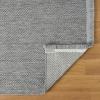 image:imageLUXE WEAVERS Modern Zig Zag Textured Gray 8x10 Area Rug Neutral Carpet