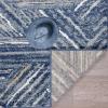 image:imageLuxe Weavers Hampstead Abstract Blue 8x10 Area Rug