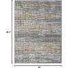 image:imageLUXE WEAVERS Florance Collection 86010 Gold 9x12 Modern Area RugGold