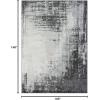image:imageLUXE WEAVERS Olimpia Collection 5955 Blue 8x10 Modern Abstract Area RugAnthracite