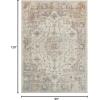 image:imageLUXE WEAVERS Floral Pattern Farmhouse Area Rug 8X10 CreamCream