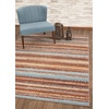 image:imageLUXE WEAVERS Kingsbury Collection Abstract 8x10 Brick Multi Colored Modern Area RugBrick