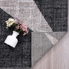 image:imageLUXE WEAVERS Gray Geometric Modern 2290 Area Rug 8x10Dark Gray