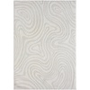 image:imageLUXE WEAVERS Geometric Swirl Cream 6x9 Area Rug High Low Modern CarpetCream