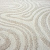 image:imageLUXE WEAVERS Geometric Swirl Cream 6x9 Area Rug High Low Modern CarpetCream