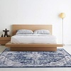 image:imageLUXE WEAVERS Hampstead Collection 5565 Lilac 8x10 Oriental Pattern Area RugDark Blue