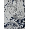 image:imageLUXE WEAVERS Marble Swirl Blue 5x7 Area RugBlue