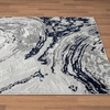 image:imageLUXE WEAVERS Marble Swirl Blue 5x7 Area RugBlue