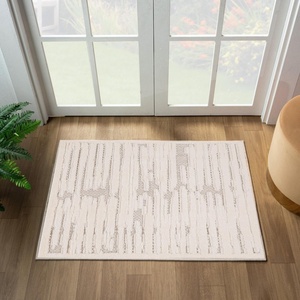 image:imageLUXE WEAVERS Modern Abstract Cream 8x10 Area Rug Living Room CarpetCream