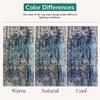 image:imageLUXE WEAVERS Euston Collection 7679 Blue 4x5 Abstract Area RugBlue