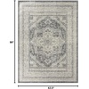 image:imageLUXE WEAVERS Moroccan Bohemian Ivory 5x7 Area RugBrown
