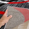 image:imagePersianRugs Luxe Weavers Victoria Collection 3895 Gray 7 ft x 10 ft Modern Abstract Geometric Stain Resistant Area Rug