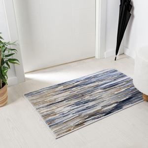 image:imageLUXE WEAVERS Geometric Stripe Art Deco Blue 9x12 Area RugBlue