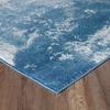 image:imageLUXE WEAVERS Abstract Indoor MediumPile Area Rug Blue 5x7Blue
