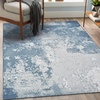 image:imageLUXE WEAVERS Abstract Indoor MediumPile Area Rug Blue 5x7Blue