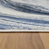 image:imageLUXE WEAVERS Marble Collection 497 Blue 9x12 Abstract Marble Swirl Area RugBlue