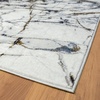 image:imageLUXE WEAVERS Marble Effect Abstract Blue 6x9 Area Rug