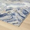 image:imageLUXE WEAVERS Modern Marble Blue 4x5 Abstract Area RugBlue