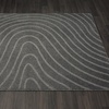 image:imageLUXE WEAVERS Modern Geometric Wave Beige 9x12 Area RugAnthracite