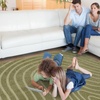 image:imageLUXE WEAVERS Modern Geometric Wave Beige 9x12 Area RugGreen