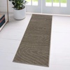image:imageLUXE WEAVERS Modern Geometric Wave Beige 9x12 Area RugTaupe