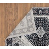 image:imageLuxe Weavers Oriental Navy Blue 8x10 Area Rug