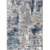 image:imageLUXE WEAVERS Euston Collection 7679 Grey 5x7 Abstract Area RugBlue