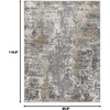 image:imageLUXE WEAVERS Euston Collection 7679 Grey 5x7 Abstract Area RugGrey
