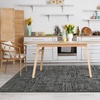 image:imageLUXE WEAVERS Abstract Textured Area Rug Charcoal 8x10Grey