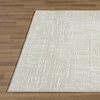image:imageLUXE WEAVERS Abstract Textured Area Rug Charcoal 8x10Ivory