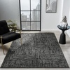 image:imageLUXE WEAVERS Abstract Textured Area Rug Charcoal 8x10Grey