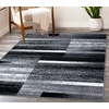 image:imageLUXE WEAVERS Geometric Art Deco Area Rug Grey 6x9Grey