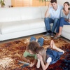 image:imageLUXE WEAVERS Modern Splatter Blue Abstract Area Rug 6x9Blue