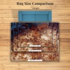 image:imageLUXE WEAVERS Modern Splatter Blue Abstract Area Rug 6x9Blue