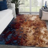 image:imageLUXE WEAVERS Modern Splatter Blue Abstract Area Rug 6x9Blue