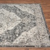 image:imageLUXE WEAVERS Euston Collection 8061 Silver 6x9 Modern Oriental Area RugGrey