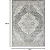 image:imageLUXE WEAVERS Euston Collection 8061 Silver 6x9 Modern Oriental Area RugGrey